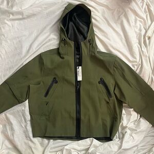 Men's Green Hooded Jacket